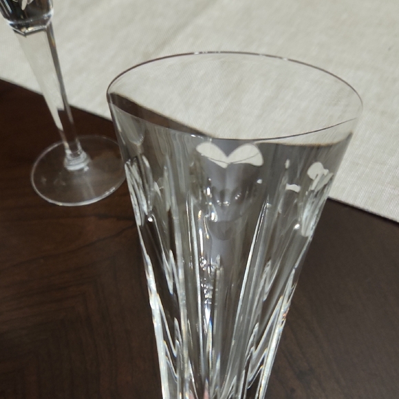 4 WATERFORD CRYSTAL Champagne flutes in excellent, unused condition! - Picture 2 of 11